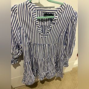 Adorable navy and white size small Kenzo dress by Pomander Place!